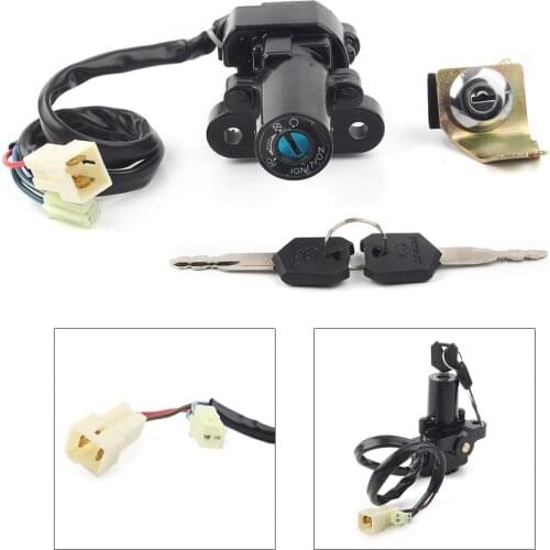 Motorcycle Ignition Switch Lock Key Set For Yamaha YZF R1 1998 1999 2004 2005 2006 2007 2007 2008 2009 2010 2011 2012