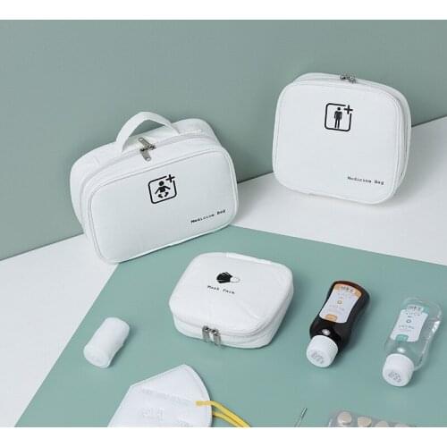New Simplicity Portable Medicine Bag First Aid Kit Medical Emergency Kits Organizer Outdoor Household Medicine Pill Storage Bag