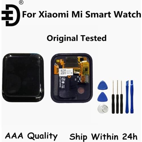 Original Screen For Xiaomi Smart Watch LCD Display Touch Panel Digitizer Assembly For Xiaomi Mi Smart Watch LCD Replacement