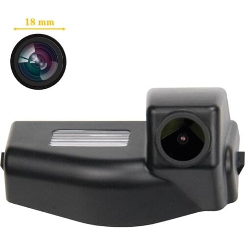 Misayaee HD 1280x720P Car View Reverse Backup Camera License Plate Light for Mazda 3 Mazda 2 Mazda3 Sport Mazda2 2009-2011