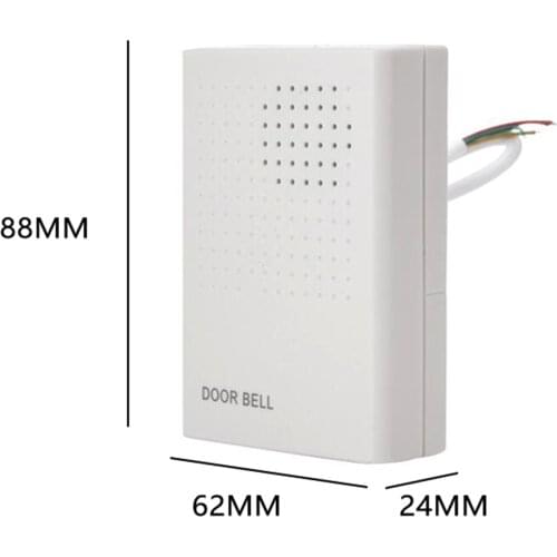 Portable Wired Alarm Doorbell Door Ding-Dong Alarm Supporter