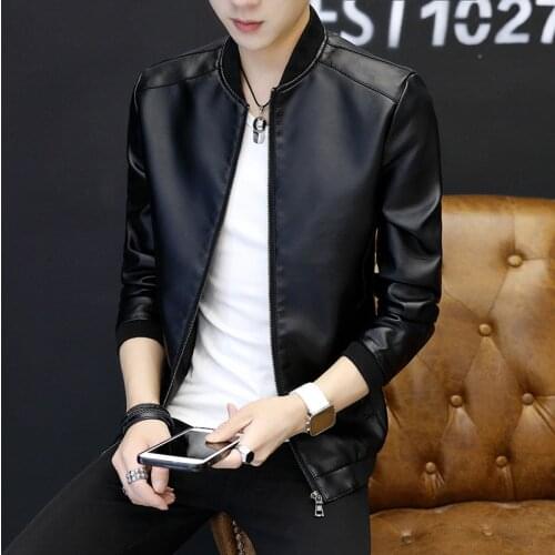 Prowow Men's Faux Leather Jackets