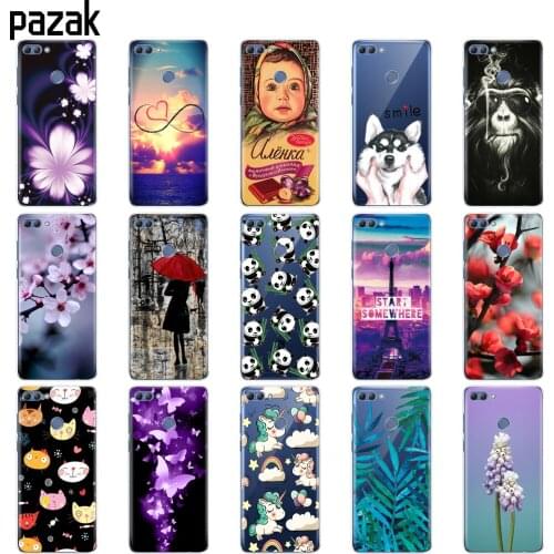 Silicone case for huawei Y6 2018 Case 5.7 Inch Atu-L21 cover for huawei Y6 Prime 2018 back cover full 360 protective soft tpu