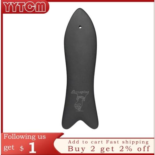 Tontin Bian Stone Needle Fish shape Dredge meridians hua sha face stone gua sha marbel gua sha tools stone set