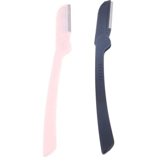 1Pc Professional Trimmer Safe Blade Shaping Knife Eyebrow Blades Portable Eyebrow Trimmer Hair Remover for Makeup Cosmetic