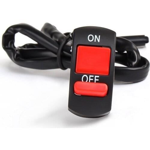 Universal Motorcycle Switches Connector Handlebar Switches ON/OFF Button For Kawasaki zx10 r zzr 600 zxr 400 Ninja GPZ500 EX500