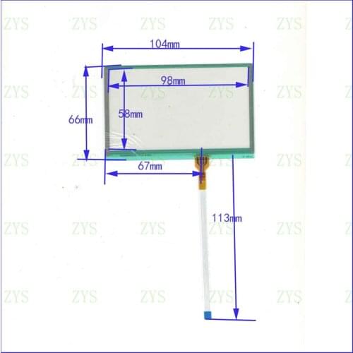 ZhiYuSun SZXY NEW HR4 8902S Compatible 4.3inch 4 line For CarDVD touch screen panel for display this is compatible