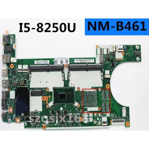 01lw293 mb para para for lenovo portable motherboard l580 cpu g620 i5-8250U NM-B461 100% tested