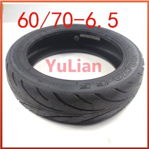 10-inch Thickened Vacuum Tire 10X2.50-6.5 10x2.70-6.5 Electric Scooter Tubeless Tire Wheels