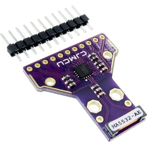 AS3935 Sensor Breakout Board SPI I2C Interface Strikes Thunder Rainstorm Storm Distance Detection 2.4V-5.5V Antenna