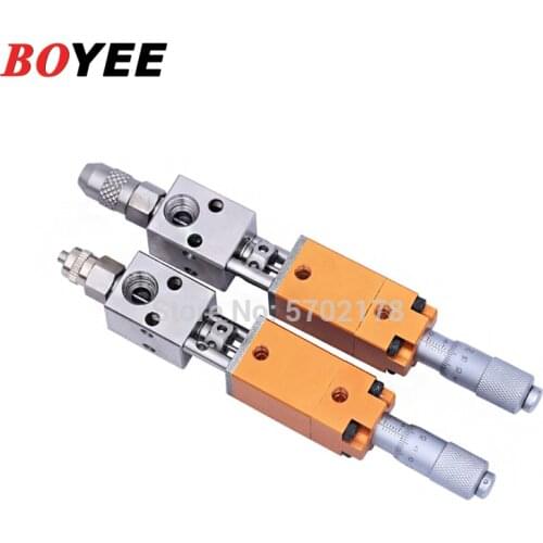 Free Shipping Pneumatic Double Acting Needle-Off (Tip-Seal) Dispensing Valve With Micrometer Tuner Glue Dispense Nozzle Valve