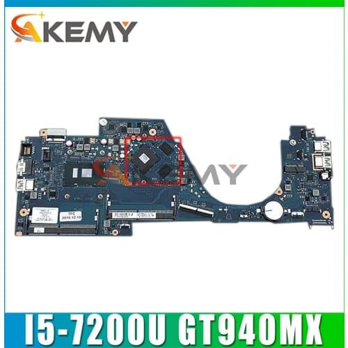 DAG31AMB6D0 original mainboard for HP Pavilion 14-AL with I5-7200U GT940MX-2GB Laptop motherboard 903707-601
