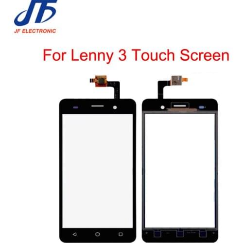 For Wiko Lenny 3 New Touch Screen Touch Panel Glass For Wiko Lenny 3 5.0 inch Touchscreen Lens Black 10pcs/lot