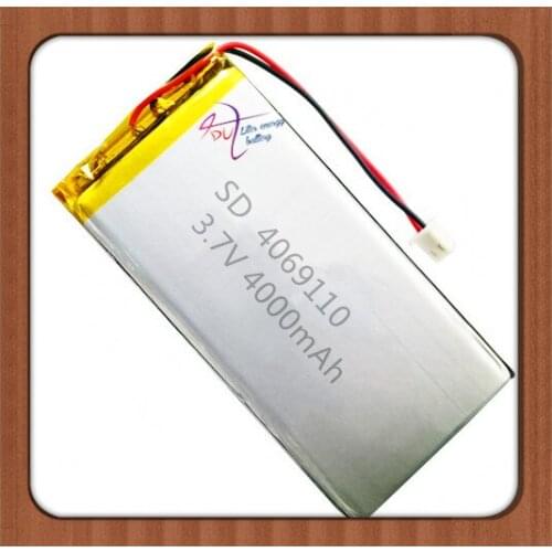 XHR-2P 2.45 2.54 4069110 3.7V 4000mAh special offer core lithium polymer battery 3869109 story machine