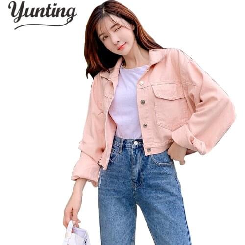 Jacket Women Denim Jacket Winter Jeans Coat Casual Streetwear Female Vintage Jeans Coat Dropshipping