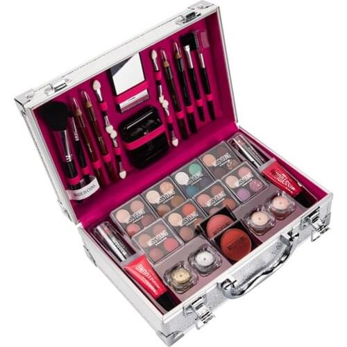 Multifunctional Make-up Gift Set Cosmetic Kit for Face Eyes Lips Long-lasting Color Effect Soft And Comfortable Texture