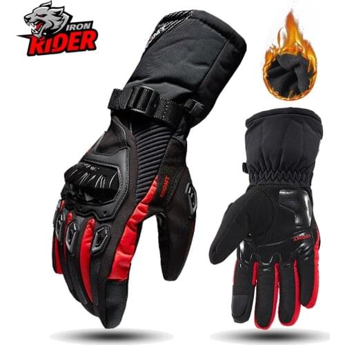 Motorcycle Gloves 100% Waterproof Windproof Winter Warm Guantes Moto Luvas Touch Screen Winter Motosiklet Eldiveni Protective
