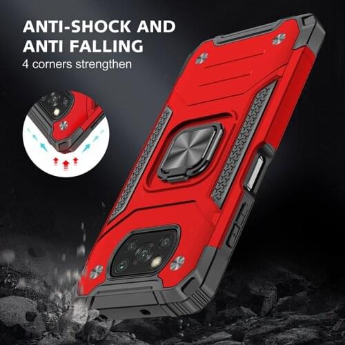 New Mobile Phone Case for XIAOMI Redmi Poco X3 NFC Armor Protective Case for Xiaomi Redmi Poco X3 Shockproof Shell