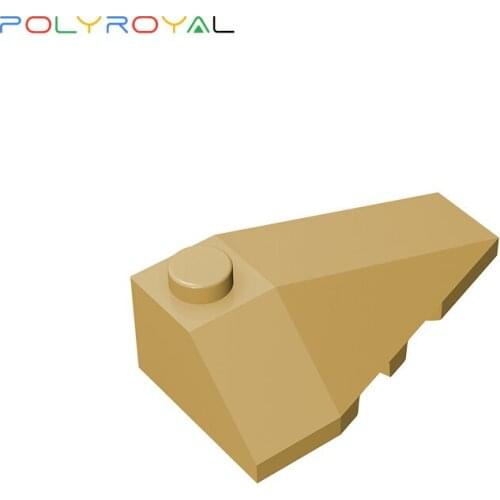 Building Blocks accessories DIY Plastic Plates 4x2 wedge (right) Brick 10 PCS Educational toy for children birthday gift 43711