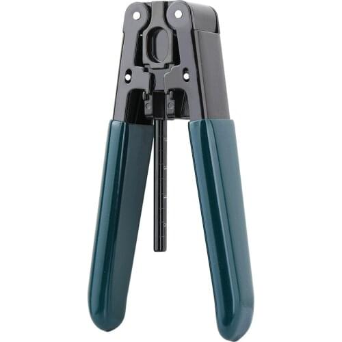 Portable Universal 2 in 1 Fiber Optic Stripper Cable Wire Cutting Stripping Pliers Clamp Electrician Hand Cutter Hardware Tools