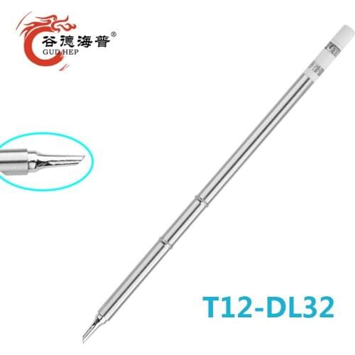 Gudhep T12 BCF2 Welding Tips T12 Replacement Soldering Iron Tips for 70W 24V FX950 FX951 Soldering Rework Station