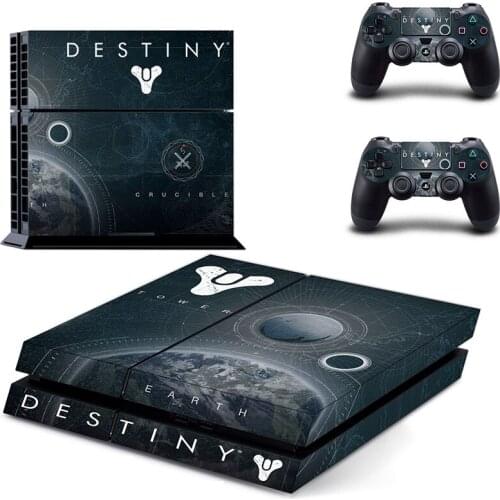 Destiny Style PS4 Skin Sticker for Sony Playstation 4 Console & 2 Controllers Decal Vinyl Protective Skins Style 6