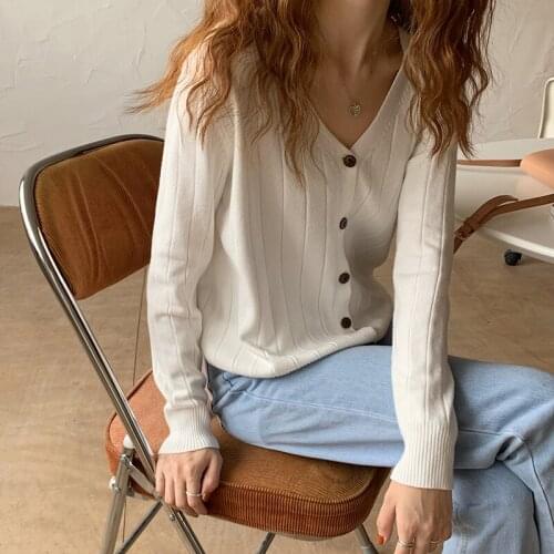 Womens Sweaters Japanese Kawaii Ulzzang Vintage Lazy Casual Loose Cardigan Sweater Female Korean Harajuku Clothing For Women