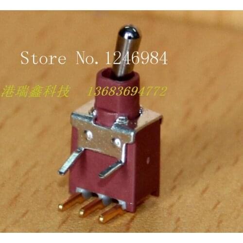 [SA]Taiwan Dailywell toggle toggle switch stalls single small waterproof reset switch Q22 ES-6B--50pcs/lot