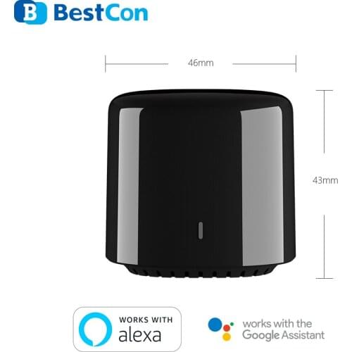 New Broadlink RM4C mini BestCon Universal Remote, Smart Bridge Hub works with Google Home and Alexa