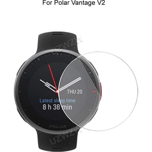 For Polar Vantage V2 Smart Watch 2.5D Tempered Glass Screen Protector Protective Film Anti Scratch HD Clear