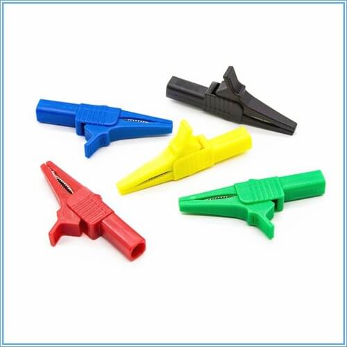 1PCS 32A 1000V Copper Alligator Clip For 4mm Banana Multimeter Pen HV Test Battery Test Clip Crocodile Clip