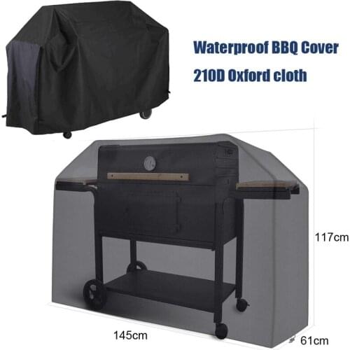 25%,BBQ Cover 145*61*117cm BBQ Cover Grill Covers Waterproof Outdoor Rain Protector For Gas Proof Barbecue Protection Shield