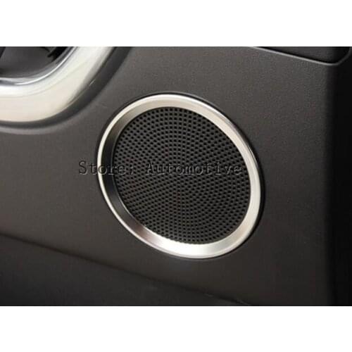 For Land Rover Discovery Sport Inner Side Door Speaker Cover Ring 2015-2016 4pcs