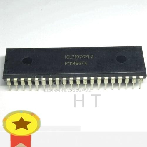 7PCS/LOT ICL7107CPLZ ICL7107 ICL7107CPL ICL 7107 DIP40 in stock