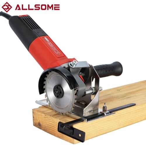 ALLSOME Practical Slotting Seat Mounting Tools Accessory Durable Cutting Positioning Adjustable Angle Grinder Stand
