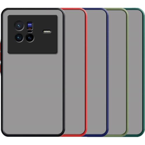 For Vivo X70 Pro Case for Vivo X70 X60 X50 Pro Cover Silicone Matte Translucent Shockproof Bumper For Vivo X70 X60 X50 Pro Plus