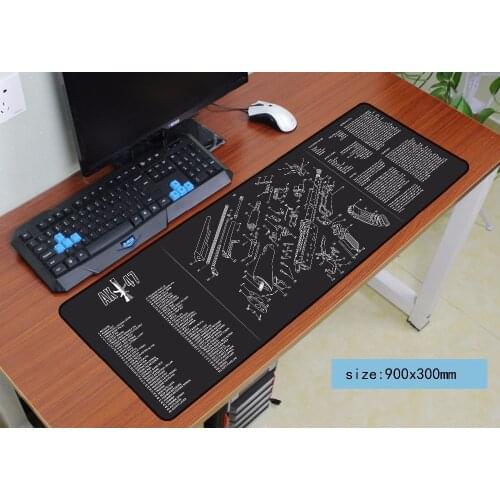 Black mouse pad 900x300mm pad to mouse big notbook computer win94 mousepad csgo gaming padmouse gamer to keyboard mouse mat