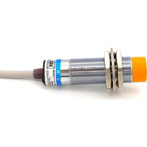 DC 6V-36V 18mm Capacitive Proximity Sensor Switch Three Wire PNP NPN Output Proximity Switch LJC18A3