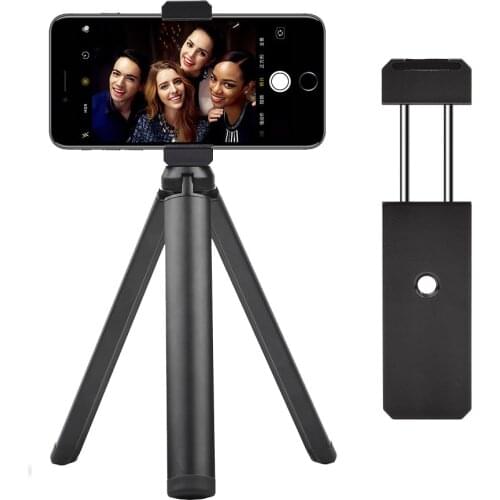Phone Clip DesktopTripod for phone For iPhone mini Camera Tripod Phone Holder clip stand Mount Gimbal Accessory Parts