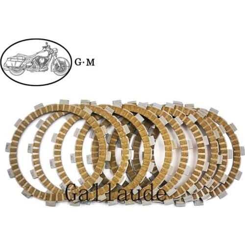Carbon Fibre Friction Clutch Plates Disc For BMW F700GS 13-15 F800GS 11-20 F800GT 13-20 F800R 09-18 F800S F800ST 06-12