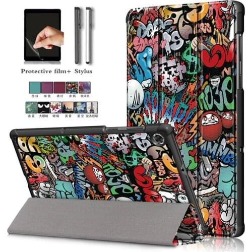 For Lenovo Tab M10 HD 2nd Gen X306X TB-X306F 10.1" Case Slim Stand Cover for Funda Lenovo Tab M10 FHD Plus TB-X606X Case Tablet