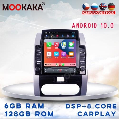 For Nissan X-trail 2007-2015 Car Multimedia Stereo Tesla Screen Android 10 Player Carplay GPS Navigation Head Unit DVD