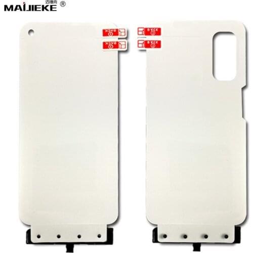 2PCS Front+Back Hydrogel Film Film For VIVO IQOO Neo 3 Full Cover Screen Protector for VIVO IQOO Z1X Z1 Pro TPU FIlm Not Glass