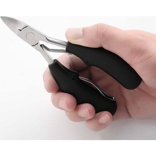 Toe Nail Clippers Remove Dead Skin Nail Correction Nippers Ingrown Toenail Cuticle Scissor Edge Cutter Thick Pedicure Care Tool