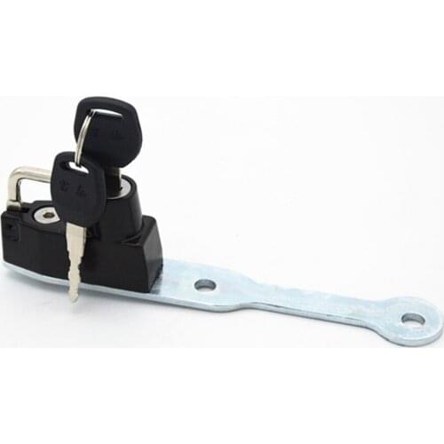 Motorcycle left 2keys Helmet Lock For Honda CBR400R CBR500R CB400SF CB500F 2015- 2017