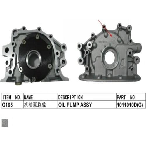 Oil pump assembly For CHANGAN benben mini OEM:G165