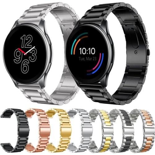 Stainless Steel Strap Replacement Band For Oneplus Watch Strap for one plus Watchbands Bracelet Replacement accessories
