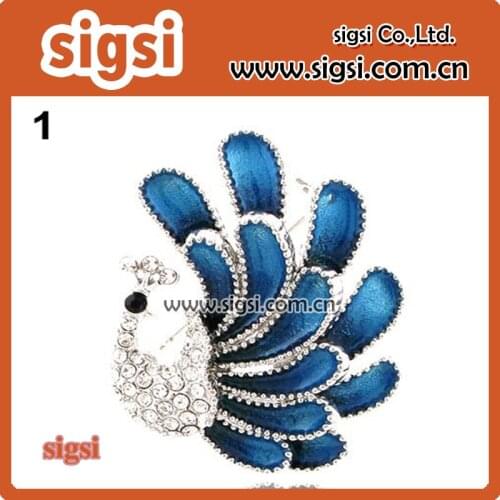 Special rhinestone insect brooch