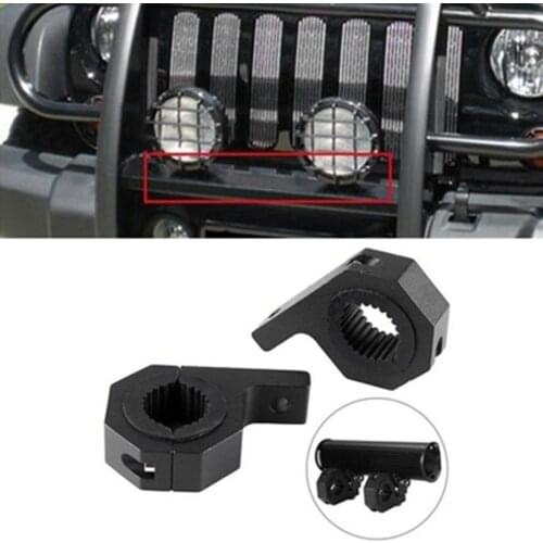 Universal 2pcs Mount Bracket Fog Driving Light Spotlight Clamp Bracket 15-30MM For Car Motorcycle Crash Bar Guard