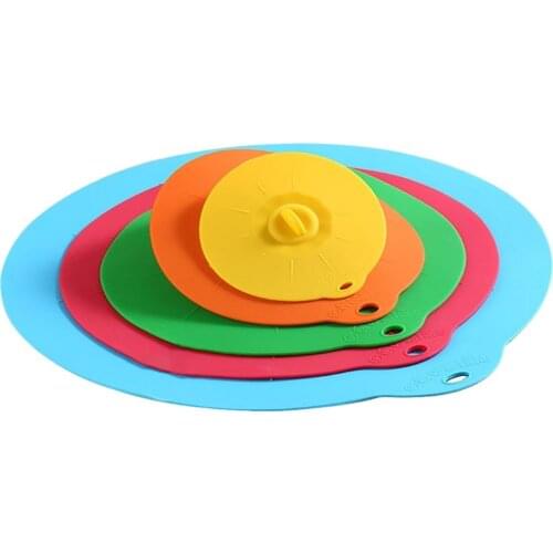 Five-piece silicone bowl cover food grade silicone vacuum preservation cover food packaging cooking tools kitchen utensils